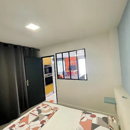 Appart Pop-Art Proche Autoroute, Plages Et Attractions, Wifi - Tv, Deco Stylee, Calme Bessan Exterior photo